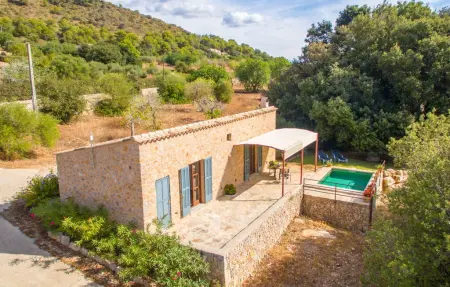 Maison Bonita à Artà, piscine et jardin méditerranéen : photo 18