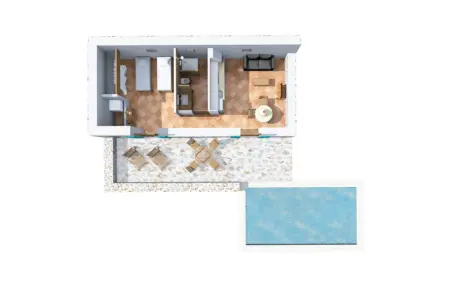 Maison Bonita à Artà, piscine et jardin méditerranéen : photo 46