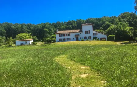 Maison basque 8 chambres avec piscine et court de tennis : photo 14
