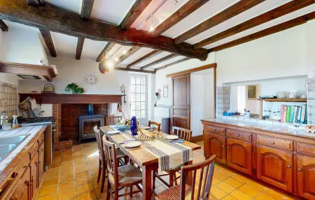 Maison basque 8 chambres avec piscine et court de tennis : photo 21