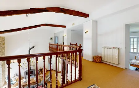 Maison basque 8 chambres avec piscine et court de tennis : photo 24