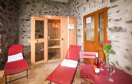 Ancienne ferme en pierre aux Monts d'Ardèche, 6 pers. : photo 24