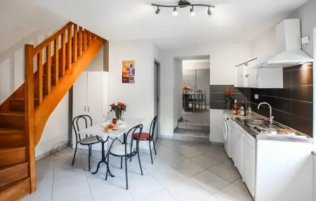Maison en pierre aux Monts d'Ardèche, 6 personnes : photo 5