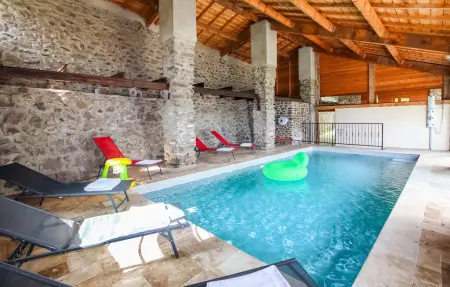 Maison en pierre aux Monts d'Ardèche, 6 personnes : photo 9