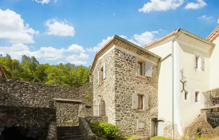 Maison en pierre aux Monts d'Ardèche, 6 personnes : photo 13