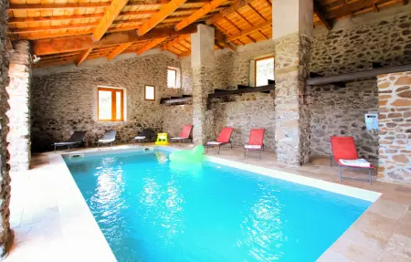 Ancienne ferme 6 pers., piscine chauffée et spa à Privas : photo 10
