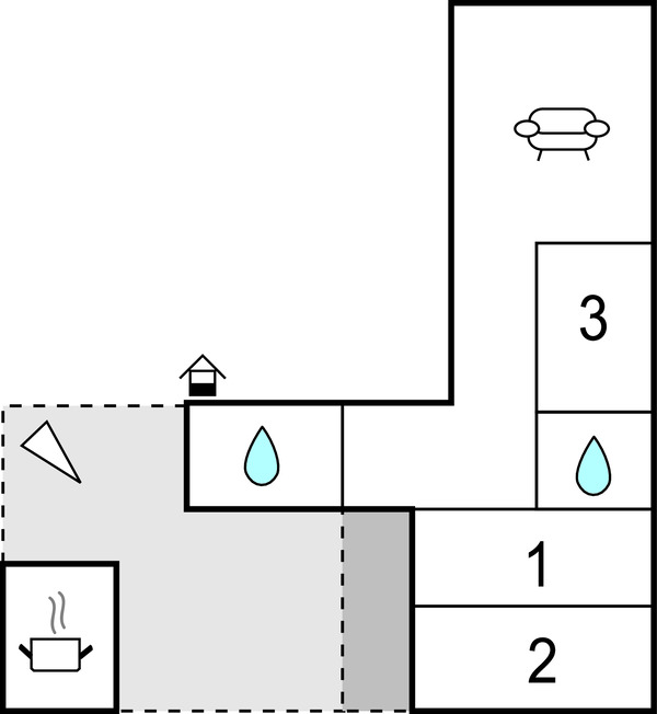Maison 6 personnes à Punta Braccetto - Photo 32