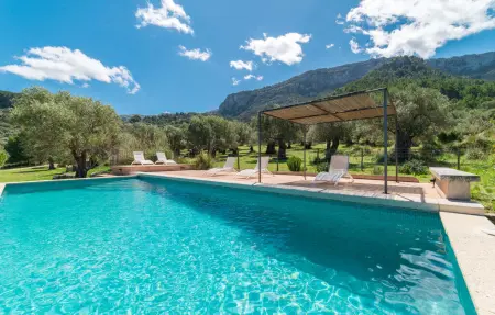 Villa Vidal à Deià : maison 160 m² piscine privée vue mer : photo 3