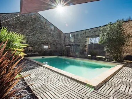 Maison de campagne avec piscine privée en Dordogne, 10 personnes : photo 2