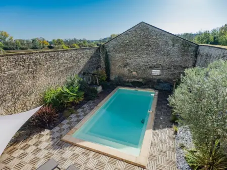Maison de campagne avec piscine privée en Dordogne, 10 personnes : photo 32