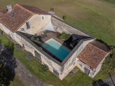Maison de campagne avec piscine privée en Dordogne, 10 personnes : photo 34