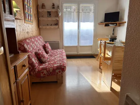 Studio 4 couchages Risoul 1850, accès direct pistes : photo 6