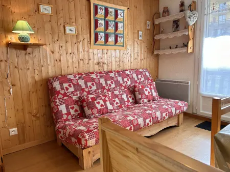 Studio 4 couchages Risoul 1850, accès direct pistes : photo 9