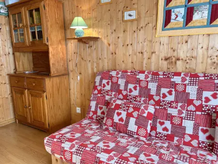 Studio 4 couchages Risoul 1850, accès direct pistes : photo 11