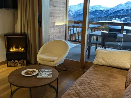 Appartement 4 étoiles aux Saisies avec accès spa : photo 2