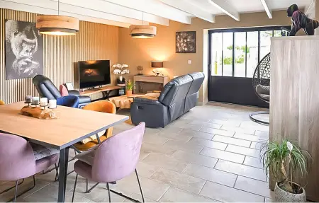 Maison pierre 6 pers avec piscine intérieure à Quessoy : photo 3