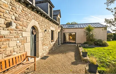 Maison pierre 6 pers avec piscine intérieure à Quessoy : photo 6
