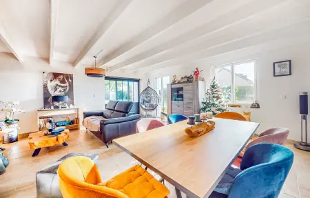 Maison pierre 6 pers avec piscine intérieure à Quessoy : photo 13