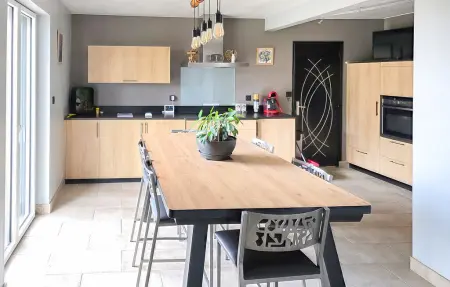 Maison pierre 6 pers avec piscine intérieure à Quessoy : photo 16
