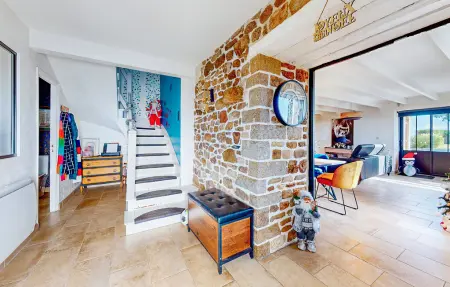 Maison pierre 6 pers avec piscine intérieure à Quessoy : photo 19