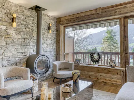 Location appartement à Megève, Appartement rénové 2 pièces, balcon, parking à Megève