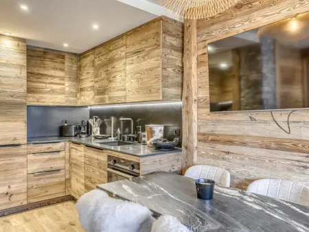 Appartement rénové 2 pièces + cabine, parking à Megève : photo 3