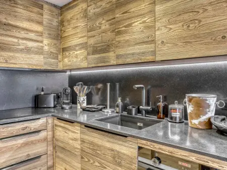 Appartement rénové 2 pièces + cabine, parking à Megève : photo 4