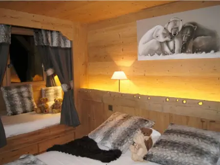 Appartement Perriades avec cheminée, terrasse sud-ouest, Le Grand-Bornand : photo 3