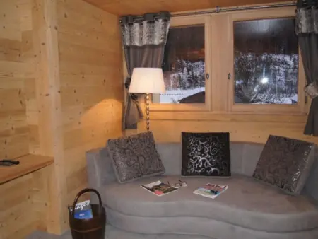 Appartement Perriades avec cheminée, terrasse sud-ouest, Le Grand-Bornand : photo 5