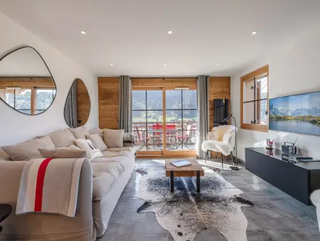 Location appartement à Morzine, Appartement chaleureux à Morzine avec vue et parking