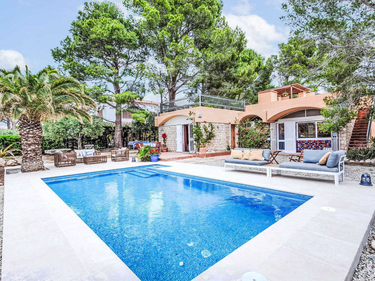Villa Platja Calafato : 3 ch, piscine à 50 m de la mer - Photo 4