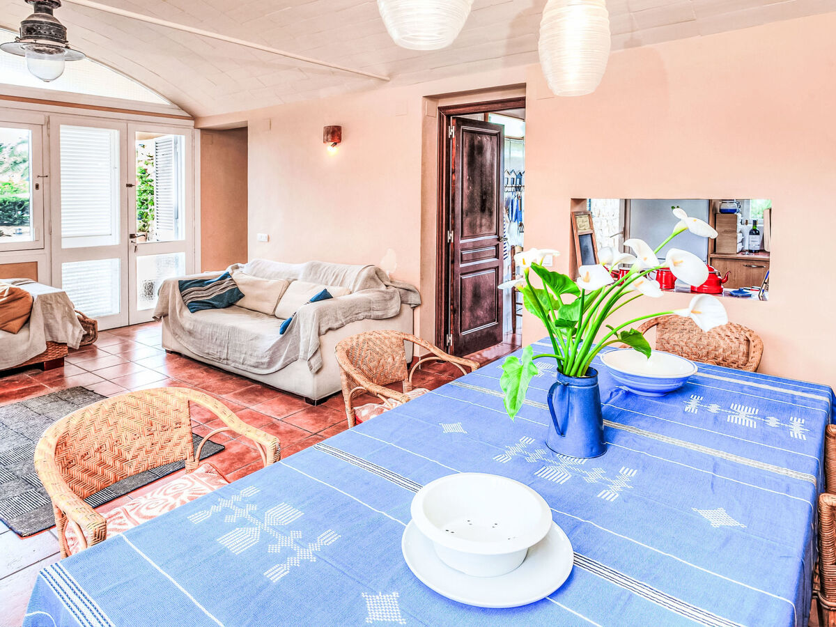 Villa Platja Calafato : 3 ch, piscine à 50 m de la mer - Photo 7