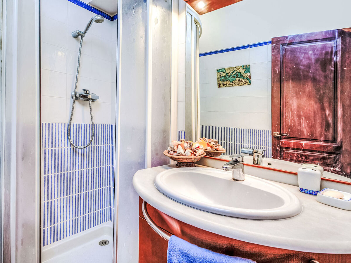 Villa Platja Calafato : 3 ch, piscine à 50 m de la mer - Photo 12