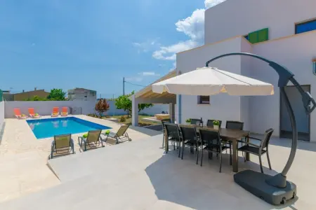 Can Fosc, villa 8 personnes avec piscine à Vilafranca : photo 31