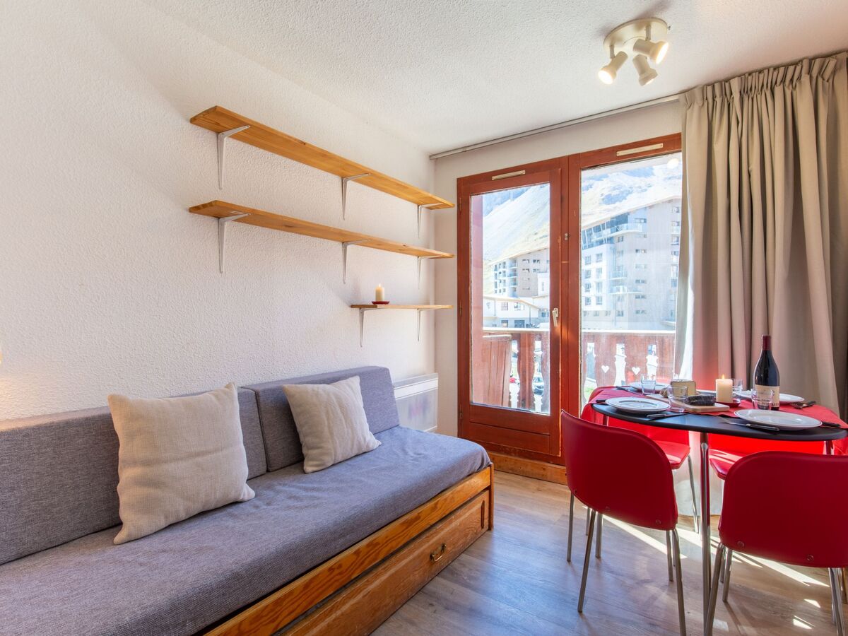 Studio 17 m² Tignes, balcon sud-ouest, vue pistes - Photo 3