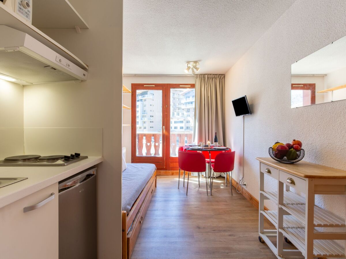 Studio 17 m² Tignes, balcon sud-ouest, vue pistes - Photo 4