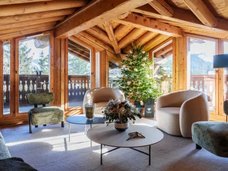Chalet exquis à Courchevel 1850, près des pistes, jusqu'à 10 personnes : photo 2