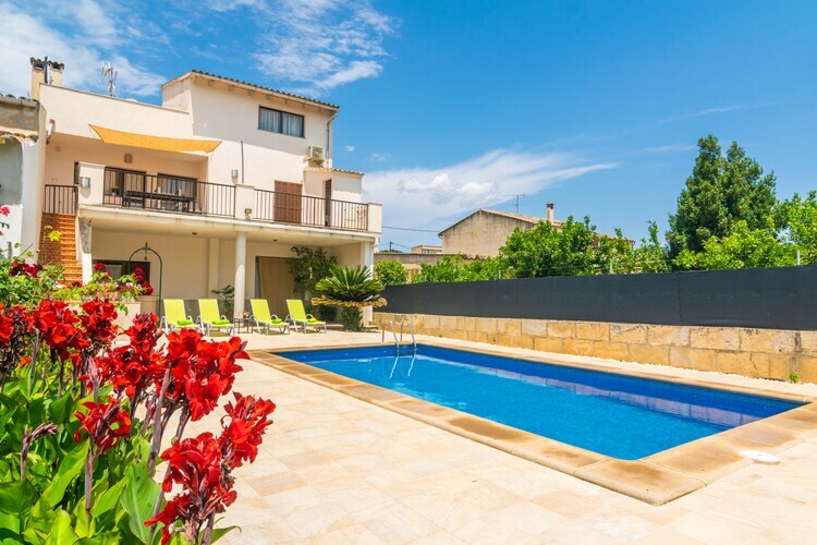 Villa Es Desaigua à Llubí : piscine 7,5 m et terrasses - Photo 1