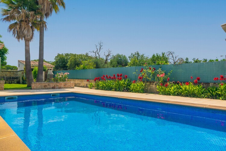 Villa Es Desaigua à Llubí : piscine 7,5 m et terrasses - Photo 7