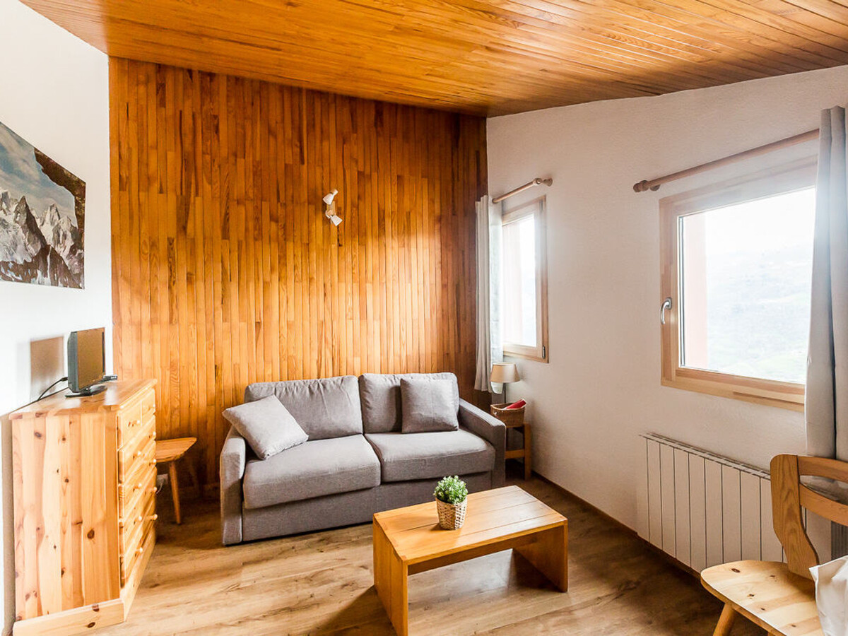 Studio cabine 4 pers à Montchavin, parking, près pistes - Photo 6