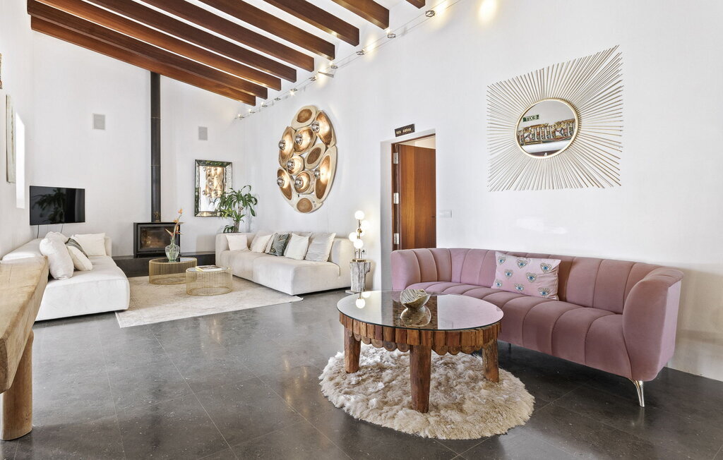 Villa Finca Cielo : ferme ibicenca 9 chambres, piscine 4,5×11m - Photo 12