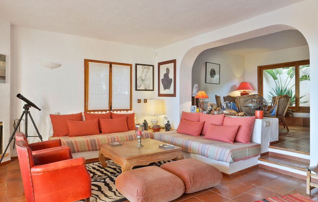 Villa Boho – Ibiza, piscine et vue mer à Es Cubells - Photo 8