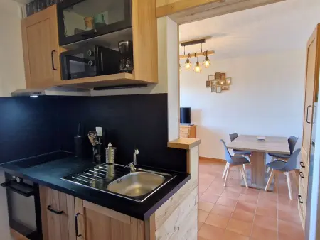 Appartement 4 pers. au cœur de Saint-Michel-de-Chaillol, balcon plein Sud : photo 10