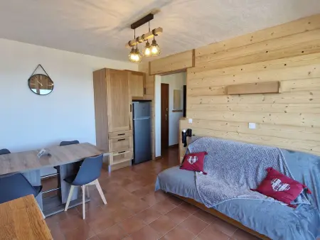 Appartement 4 pers. au cœur de Saint-Michel-de-Chaillol, balcon plein Sud : photo 12