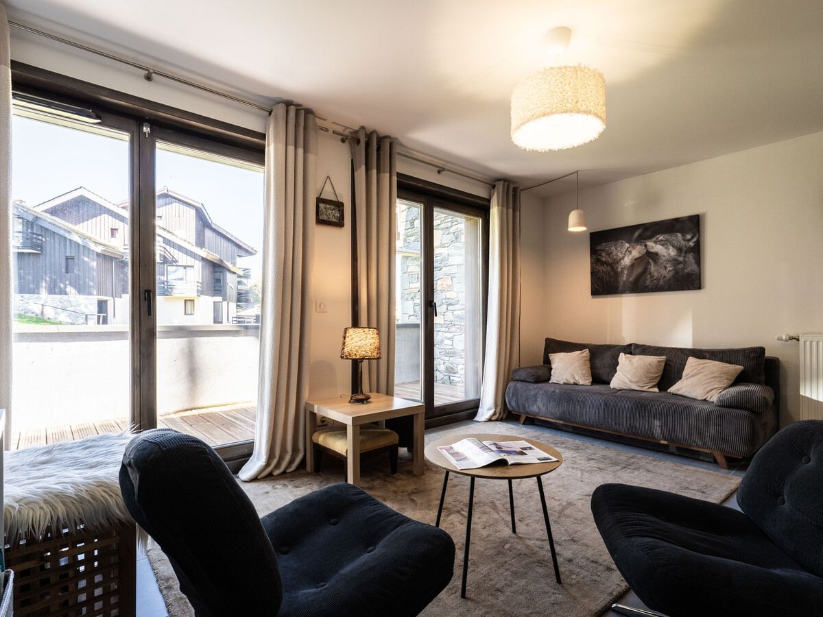 Appartement bohème 50 m des pistes à La Plagne - Photo 5