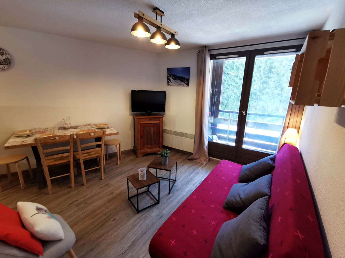 Appartement ski-in/ski-out 32 m² pour 6, Prapoutel - Photo 3