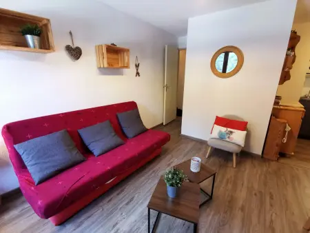 Location appartement à Les Adrets Prapoutel, Appartement ski-in/ski-out, 2 pièces, pour 6, proche école de ski
