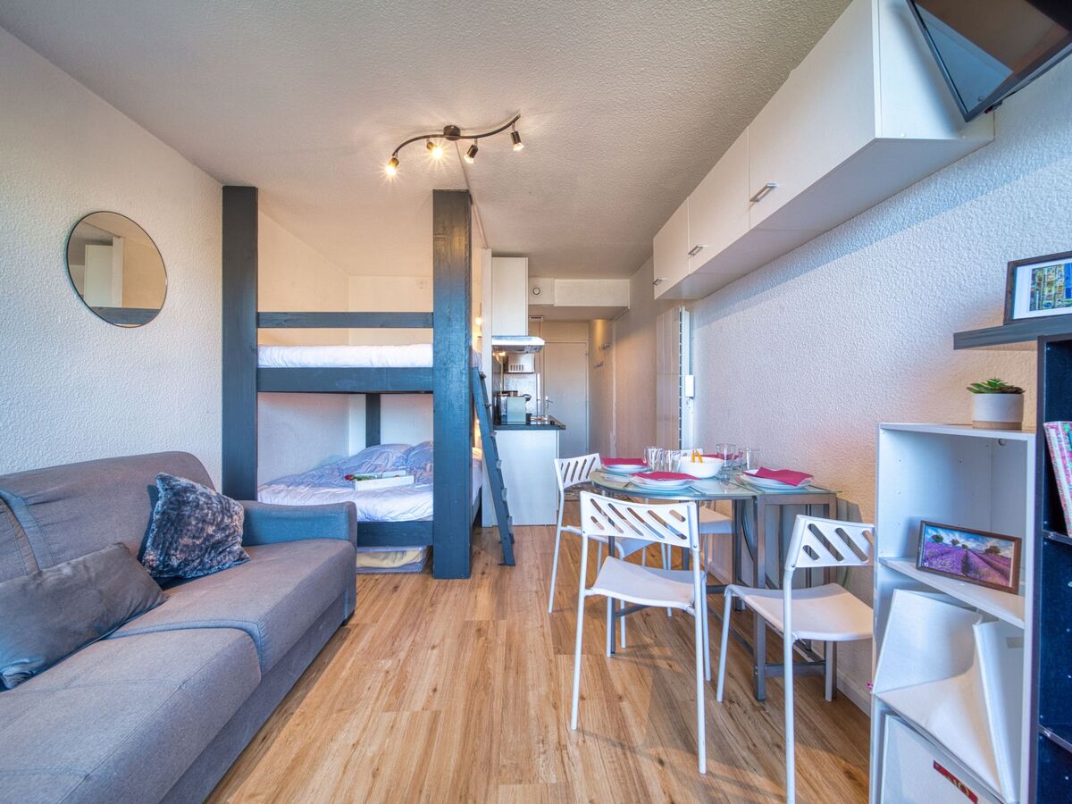 Studio 22 m² au Corbier, balcon montagne - Photo 7