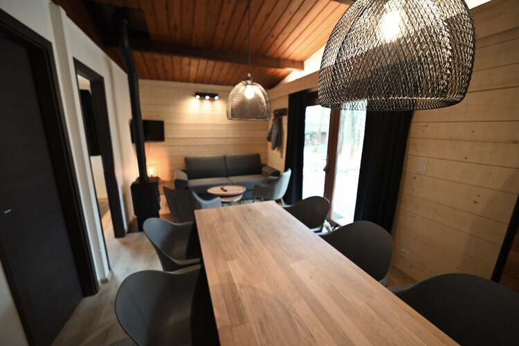 Chalet Douglas à Virtoine : 2 chambres, poêle à bois - Photo 14