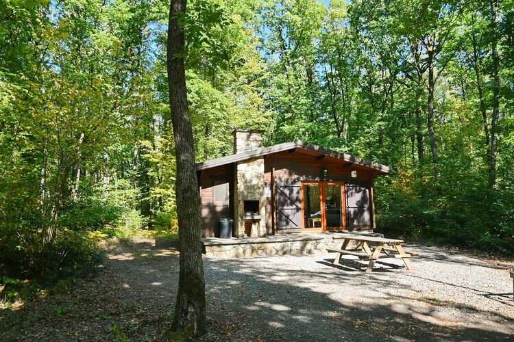 Chalet Douglas à Virtoine : 2 chambres, poêle à bois - Photo 16